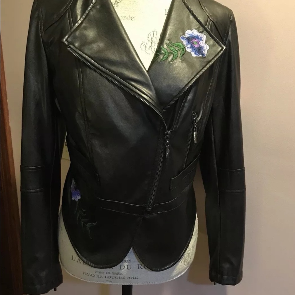 Nygard faux leather jacket Sm